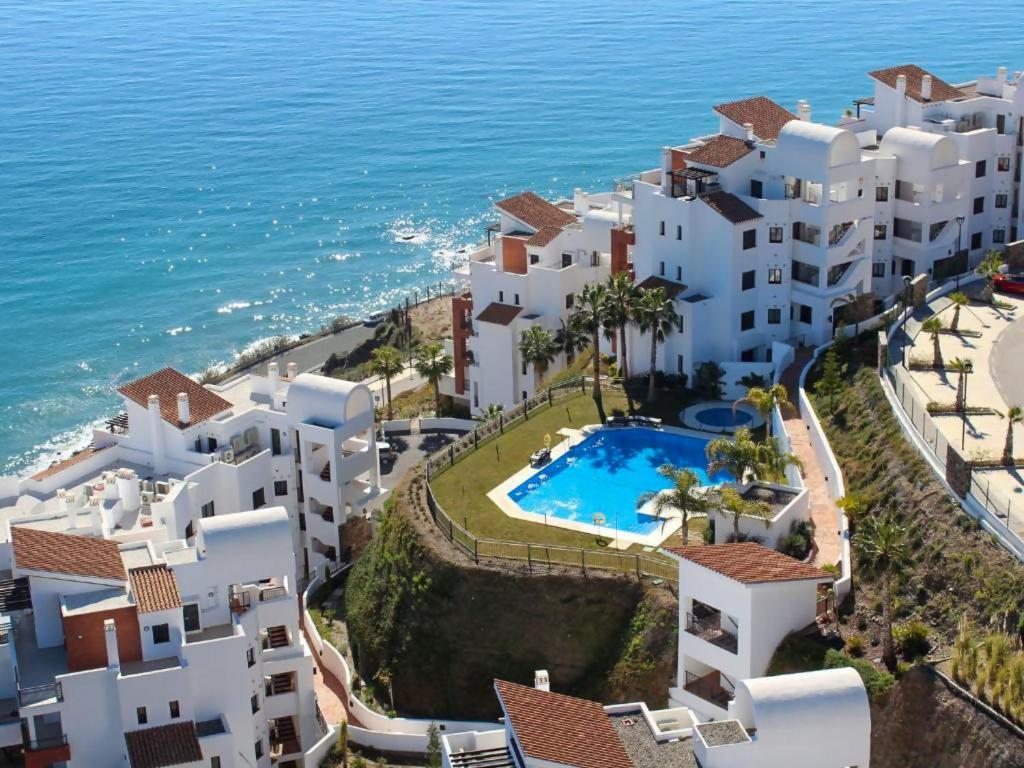 Apartamento de lujo con impresionantes vistas al mar en Torrox Costa Exterior foto
