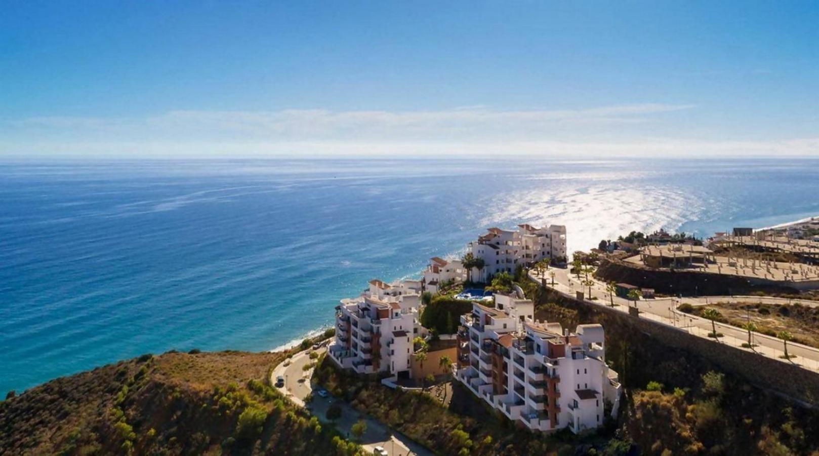 Apartamento de lujo con impresionantes vistas al mar en Torrox Costa Exterior foto