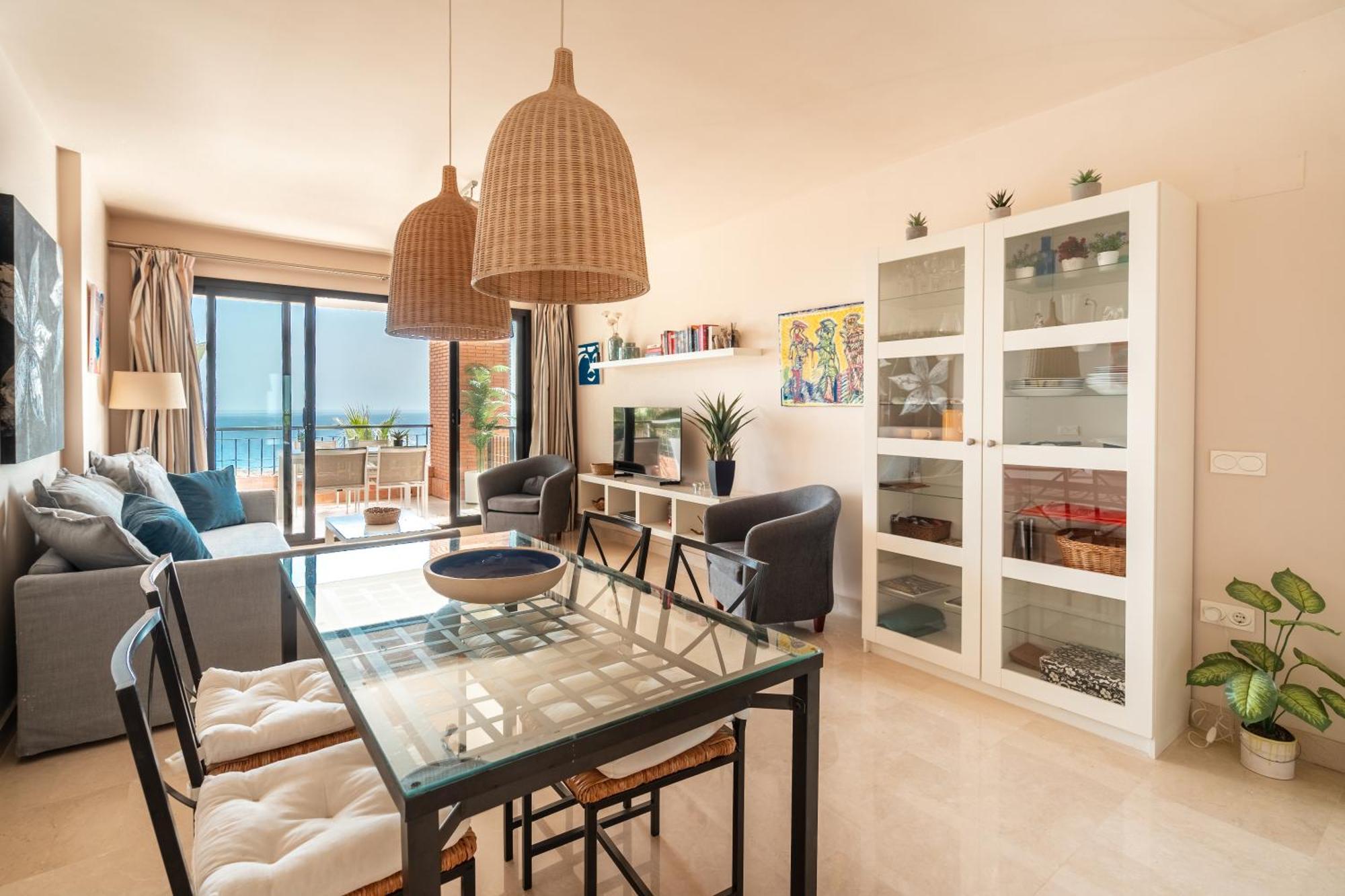 Apartamento de lujo con impresionantes vistas al mar en Torrox Costa Exterior foto